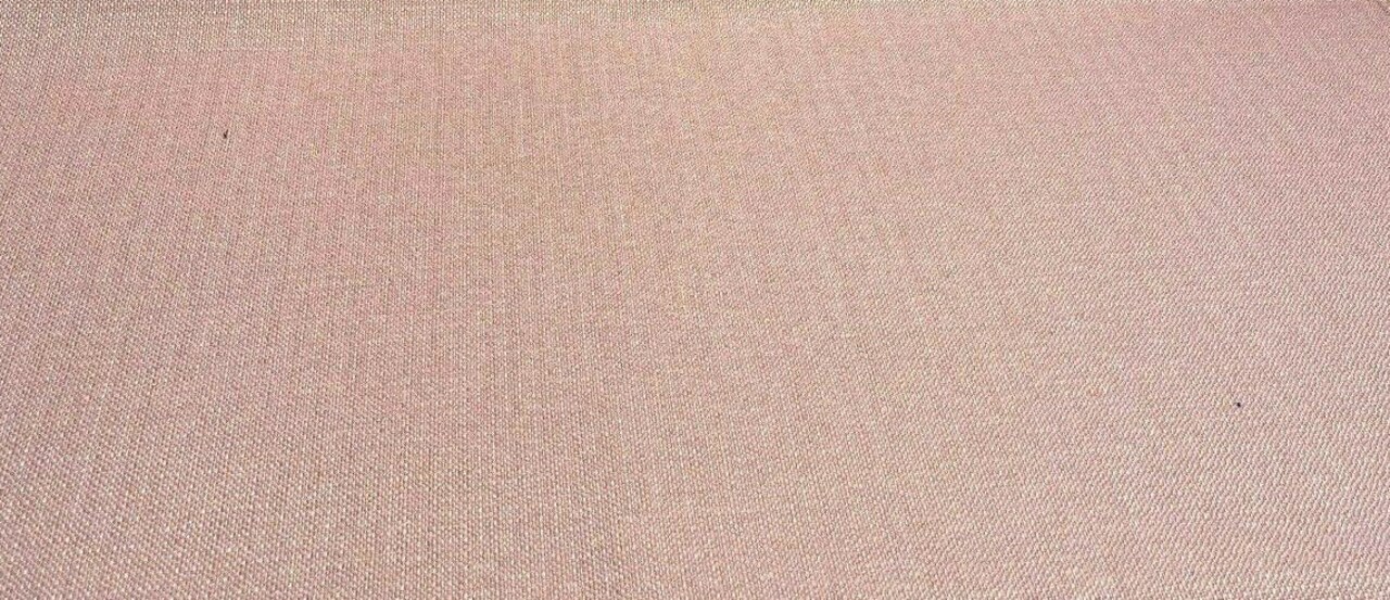 1 Yard Upholstery Chenille Performance Fabric Sampson Organic Blush 100% Polypropylene 58 Inch Width